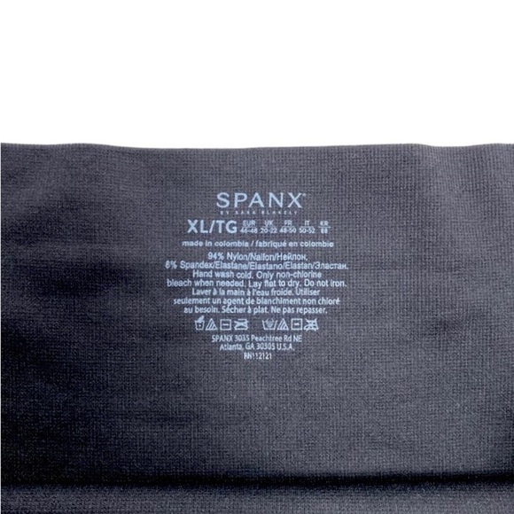 SPANX Look at Me Seamless 7/8 Leggings Tights in Black Size XL RN 12121 - Picture 7 of 8